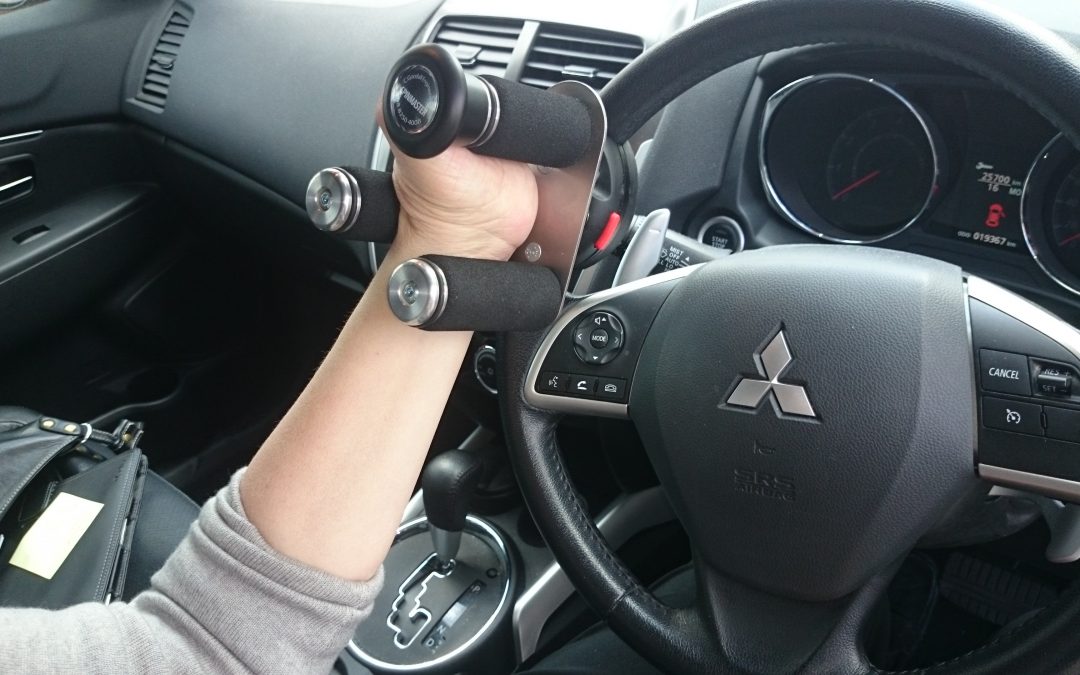 How a quadruple amputee got back to driving