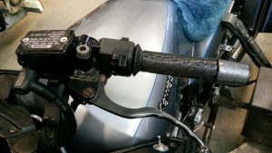 prosthetic leg and motorcycle driving