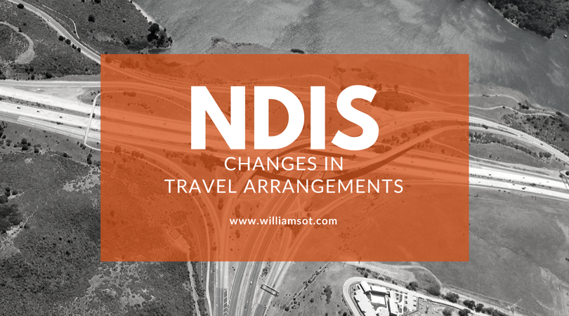 NDIS Changes Travel Arrangements
