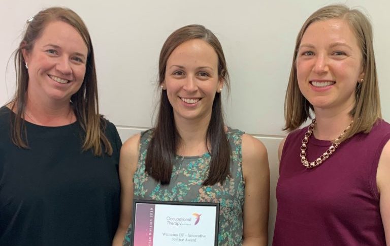 Winner for 2019 Williams OT Innovative Service Award