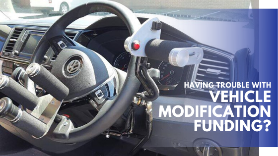 Having Trouble with Vehicle Modification Funding?